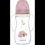 Canpol babies Sleepy Koala EasyStart antikólikus cumisüveg 300 ml, rózsaszín (5901691881693)