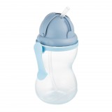 Canpol Babies Sport itatópohár szívószállal 370ml (12h+) - Kék