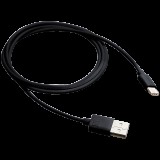 CANYON CANYON Type C USB Standard cable, cable length 1m, Black, 15*8.2*1000mm, 0.018kg CNE-USBC1B