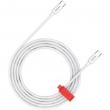 Canyon CC100AB C-C 100W cable Braided 2m White CND-CC100AB20W