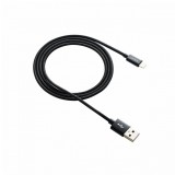 Canyon CFI-3 Braided Lightning - USB cable for iPhone 1m Black CNE-CFI3B
