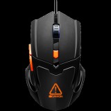 CANYON CND-SGM02RGB 3200 DPI, 6 gomb USB fekete egér