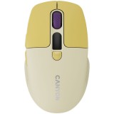Canyon CNS-CMSW26Y Wireless Bluetooth Mouse Yellow