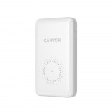 Canyon CNS-CPB1001W 10000mAh Power Bank vezeték nélküli töltés funkcióval fehér (CNS-CPB1001W) - Power Bank