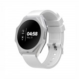 CANYON CNS-SW86SS Otto okosóra, 1,3” IPS kijelző, IP68, iOS és Android kompatibilis, magyar nyelv, ezüst