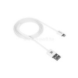 CANYON Lightning USB kábel, 1 méter (fehér) (CNE-CFI1W)