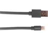CANYON Lightning/USB töltő/adatkábel sötétszürke