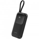 Canyon OnPower 101 10000mAh Power Bank beépített kábellel fekete (CNS-CPB101BK) (CNS-CPB101BK)