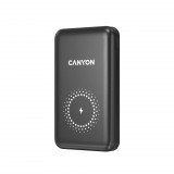 Canyon PB-1001 Lítium-polimer (LiPo) 10000 mAh Vezeték nélkül tölthető Fekete