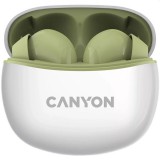 Canyon tws-5 true wireless bluetooth zöld-fehér fülhallgató cns-tws5gr