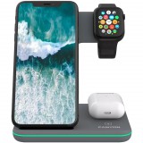 Canyon WS-303 3-in-1 Wireless Charging Station Dark Grey CNS-WCS303DG