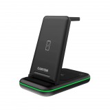 Canyon WS-304 3-in-1 Wireless Charging Station Black CNS-WCS304B