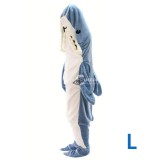 Cápa alakú plüss takaró gyermekeknek és felnőtteknek