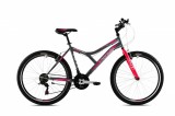 Capriolo Diavolo 600 26" női MTB kerékpár 17" Grafit-Rózsaszín 2020