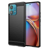 Carbon Pro Realme 14 Pro+ 5G ütésálló TPU vékony szilikon tok fekete