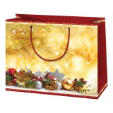 Cardex: "Boldog Karácsonyt!" közepes ajándéktáska 17x10x23cm