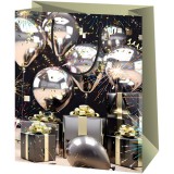 Cardex Exkluzív parti lufis nagy méretű ajándéktáska 27x14x33cm