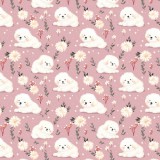 Cardex Fehér kutyusos csomagolópapír 100x70cm