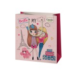 Cardex Green Grass Bestie lányos közepes méretű ajándéktáska 20x9x23cm