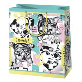 Cardex Háziállatos közepes méretű ajándéktáska 18x23x10cm-es