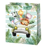 Cardex Kalandozó állatok közepes méretű ajándéktáska 18x23x10cm-es