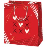 Cardex "Love" amőba normál méretű ajándéktáska 11x6x15cm