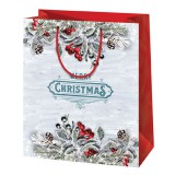 Cardex Merry Christmas közepes méretű ajándéktáska 18x23x10cm-es