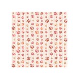 Cardex Pasztell rózsaszín tappancsos csomagolópapír 100x70cm