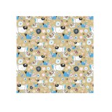 Cardex Pasztell színű kutyusos csomagolópapír 100x70cm