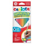 Cardex SuperColor háromszög alakú 12db-os színesceruza készlet - Carioca