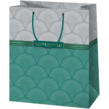 Cardex Szeretettel! elegáns óriás méretű ajándéktáska arany berakással 33x15x44cm