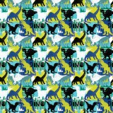 Cardex Színes dinó mintás csomagolópapír 100x70cm