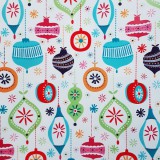 Cardex Színes díszek mintás csomagolópapír 200x70cm