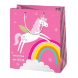 Cardex Unikornisos dísztasak - rózsaszín, 17 x 10 x 23 cm