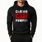 Cardio WTF? Pump!!! pulóver (fekete-piros)