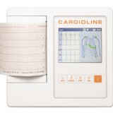 CARDIOLINE 100L Basic hordozható EKG készülék 5&#039; szines kijelző