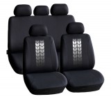 Carguard Autós üléshuzat szett - szürke / fekete - 9 db-os - HSA004