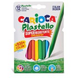 Carioca Élénk színű kerek zsírkréta 12 db