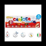 Carioca Joy lemosható 50db-os filctoll készlet félméteres csomagolásban