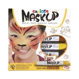 Carioca Maskup: Tigris arcfestő szett 3 színnel