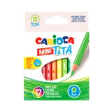 Carioca: Mini Tita törésálló színes ceruza szett 12db-os