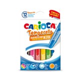 Carioca: Színes tempera stick 12db-os kimosható