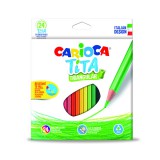 Carioca: Tita háromszög színes ceruza 24db-os