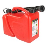 Carmotion Üzemanyag és olajkanna (kétkamrás) 5L+2L kiöntővel CM58384