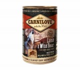 Carnilove  Adult Lamb & Wild Boar Can - Bárány és Vaddisznó Hússal konzerv 400g