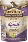 Carnilove alutasakos fürj&pitypang ivart. 12x85 g