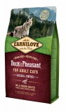 Carnilove Cat Adult Duck & Pheasant Hairball Control-  Kacsa és Fácán Hússal 2kg