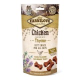 Carnilove Cat Jutalomfalat Semi Moist Chicken&thyme - Csirke kakukkfűvel 50g
