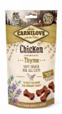 Carnilove Cat Semi Moist Snack Chicken Enriched & Thyme-  Csirke Hússal és Kakukkfűvel 50g