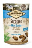 Carnilove Dog Semi Moist Snack Sardinia & Garlic-  Szardínia Hússal és Fokhagymával 200g